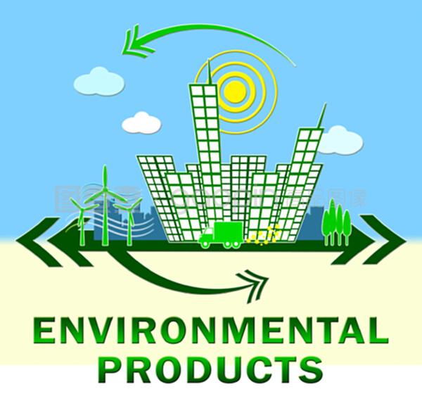 环保产品展示生态产品3D插图